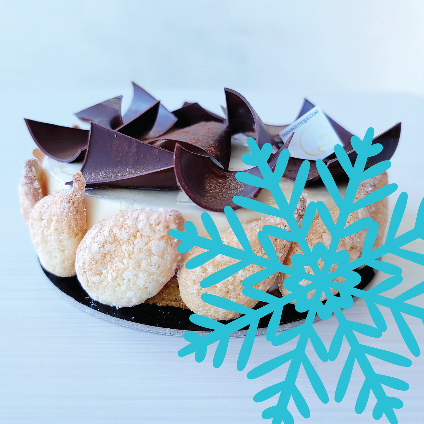 Frozen Tiramisu for any time! Yann Haute Patisserie for the best desserts & cakes in Calgary. Macarons, croissants, bread and chocolate! Authentic French pastry shop & bakery.