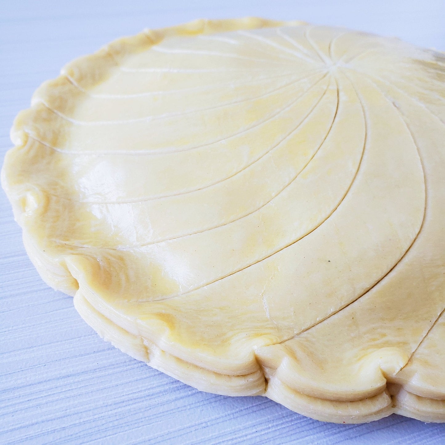 Frozen galettes des rois or kings cakes can be baked anytime! Yann Haute Patisserie