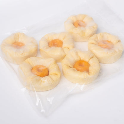 Kouign-amann Frozen to oven to have at the ready! Yann Haute Patisserie for the best desserts & croissants in Calgary!
