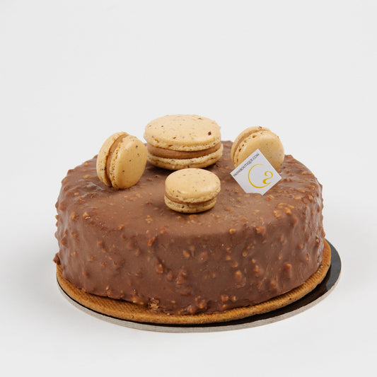 Best hazelnut cakes in Calgary! Yann Haute Patisserie, French dessert boutique in Calgary. Croissants, cakes, desserts, croissants & macarons!